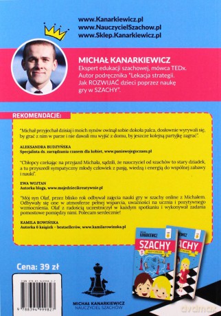 Szachy. Zeszyt ćwiczeń cz.2 - Michał Kanarkiewicz [KSIĄŻKA]
