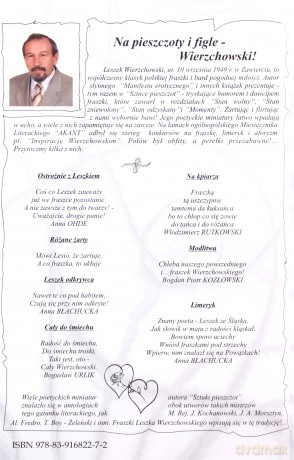 Sztuka pieszczot Raj figlarzy. Erotyki uśmiechnięte. Fraszki - Leszek Wierzchowski [KSIĄŻKA]