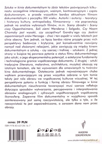 Sztuka w kinie dokumentalnym [KSIĄŻKA]