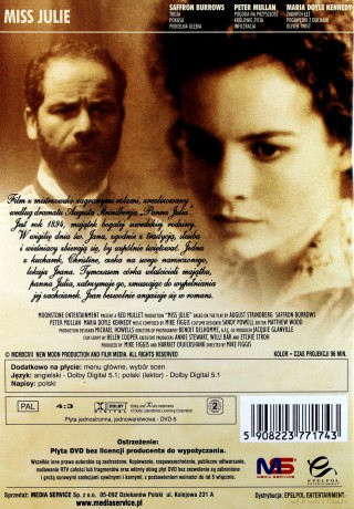 Namiętność Panny Julity [DVD]