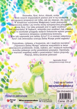 Tajemnica Żabiej Wyspy - Małgorzata Laska [KSIĄŻKA]