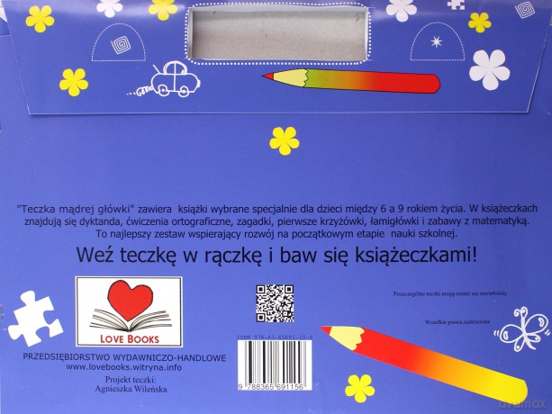 Teczka mądrej główki 6-9 lat [KSIĄŻKA]