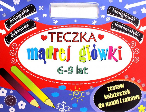 Teczka mądrej główki 6-9 lat [KSIĄŻKA]