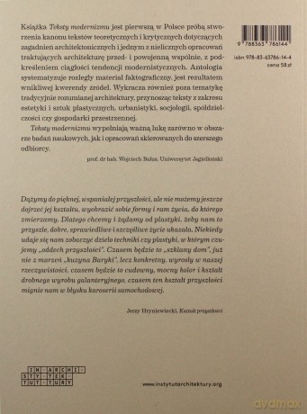 Teksty modernizmu. Antologia polskiej teorii i krytyki architektury 1918-1981 (Tom 1-2) [KSIĄŻKA]