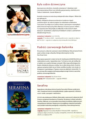 Kobiety. Kolekcja: Podróż czerwonego balonika / Serafina / Była sobie dziewczyna [BOX] [3DVD]