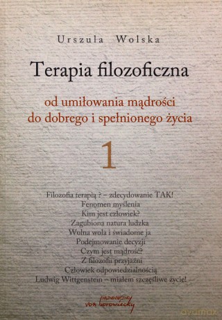 Terapia filozoficzna 1 - Urszula Wolska [KSIĄŻKA]
