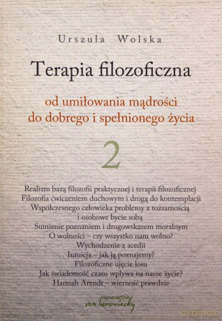 Terapia filozoficzna 2 - Urszula Wolska [KSIĄŻKA]