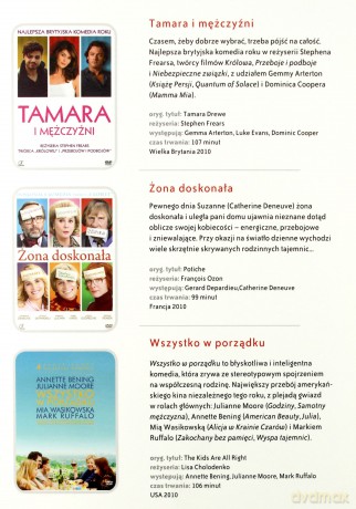 Komedia Doskonała: Tamara i mężczyźni / Wszystko w porządku / Żona doskonała [BOX] [3DVD]