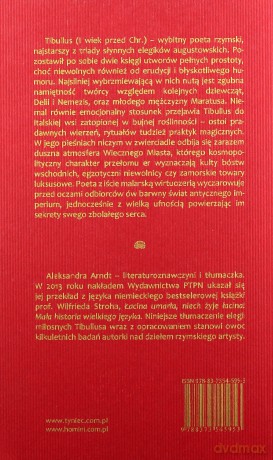 Tibullus Elegie miłosne - Tibullus [KSIĄŻKA]