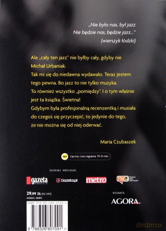 Ja, Urbanator. Awantury muzyka jazzowego - Andrzej Makowiecki (digipack) [AUDIOBOOK] [CD-MP3]
