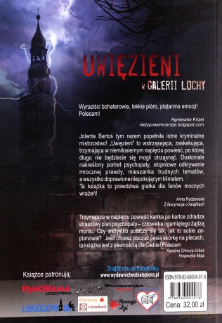 Uwięzieni w Galerii Lochy - Jolanta Bartoś [KSIĄŻKA]