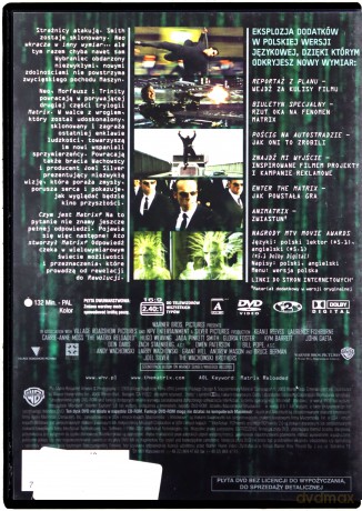 Matrix Reaktywacja [2DVD]