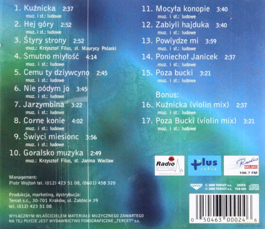 Gronicki: Śtyry Strony [CD]