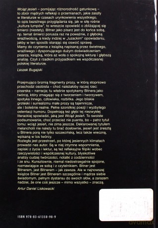 Wciąż jesień - Dariusz Bitner [KSIĄŻKA]