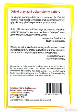 Widzieć uszami - Gabriela Przybylska-Strelczuk [KSIĄŻKA]