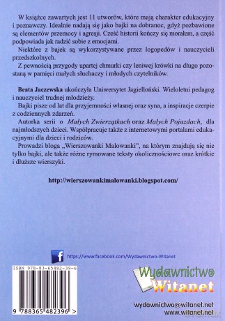 Wierszowanki-przytulanki czyli bajeczki nie tylko na dobranoc - Beata Jaczewska [KSIĄŻKA]