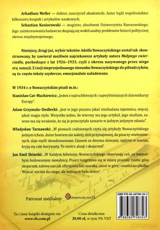 Z bojów Adolfa Nowaczyńskiego. Wybór źródeł (Tom 2) - A. Meller, S. Kosiorwski [KSIĄŻKA]