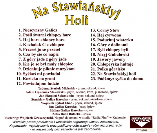 Kapela Galiców: Kapela Galiców [CD]