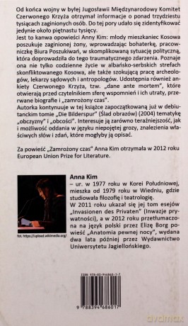 Zamrożony czas - Anna Kim [KSIĄŻKA]