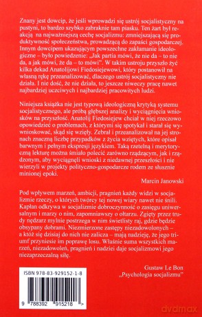 Zapadnia. Człowiek i socjalizm - Anatolij Fiedosiejew [KSIĄŻKA]