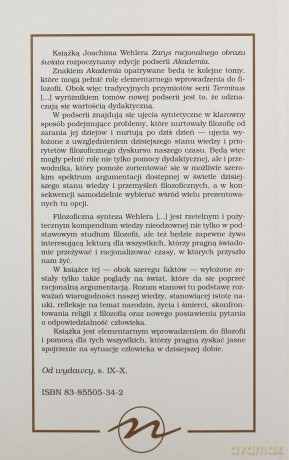Zarys racjonalnego obrazu świata - Joachim Wehler [KSIĄŻKA]
