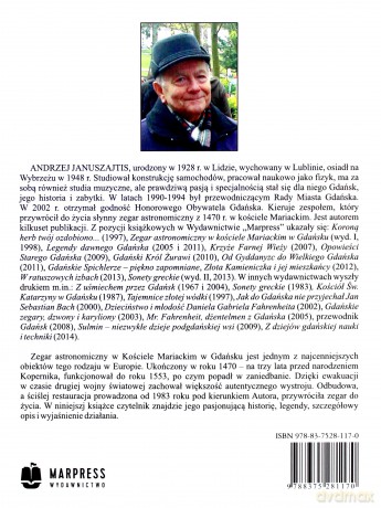 Zegar astronomiczny w Kościele Mariackim w Gdańsku - A. Januszajtis [KSIĄŻKA]