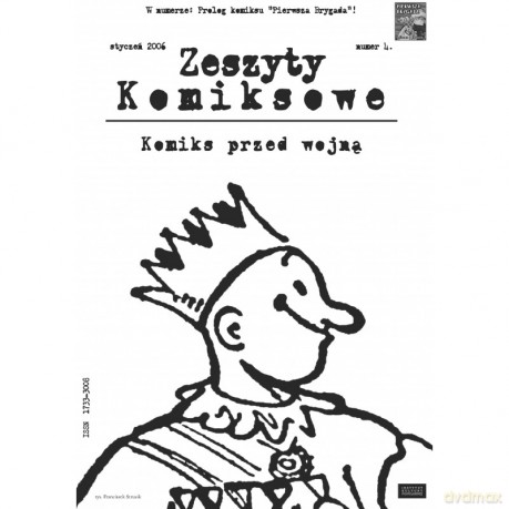 Zeszyty komiksowe nr 4 Komiks przed wojną [KOMIKS]