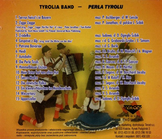 Tyrolia Band [CD]