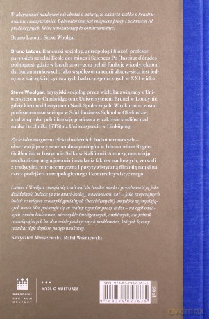 Życie laboratoryjne. Konstruowanie faktów naukowych - Bruno Latour [KSIĄŻKA]
