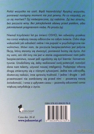 Żyjąc niebezpiecznie. Przygoda bycia sobą - Osho [KSIĄŻKA]