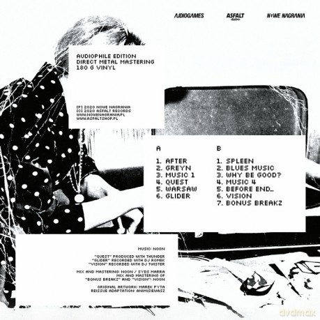 NOON: Bleak Output (White) [Winyl]