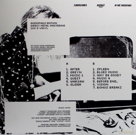 NOON: Bleak Output (White) [Winyl]