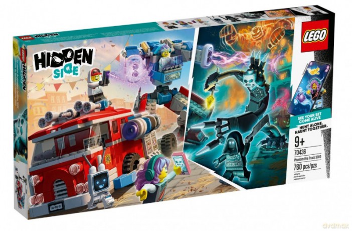 LEGO Hidden Widmowy wóz gaśniczy 3000 [KLOCKI]