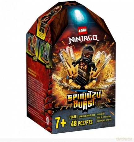 LEGO Ninjago Wybuch Spinjitsu Cole 60685 [KLOCKI]