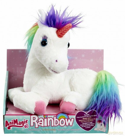 Maskotka Animagic Rainbow My Glowing Unicorn Jednorożec