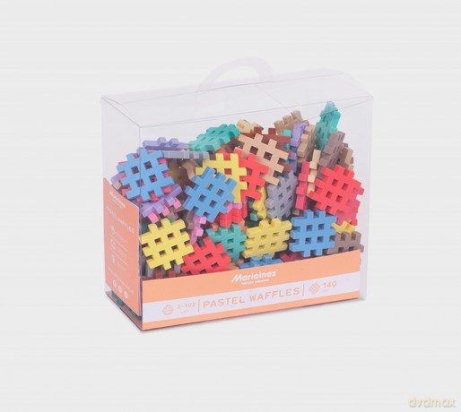 Waffle Mini Pastel 140 el. [KLOCKI]