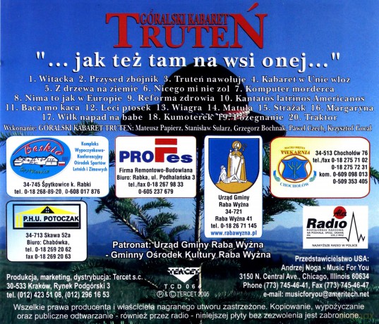 Kabaret Truteń: Jak Też Tam [CD]