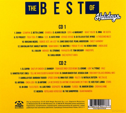 The Best Of Holidays [2CD]
