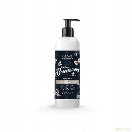 BARWA Naturalna Balsam bawełniany do ciała wygładzająco-regenerujący 200ml