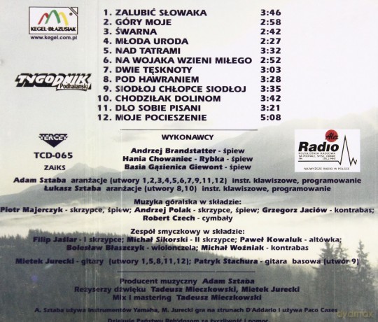 Andrzej Brandstatter: Moje pocieszenie [CD]