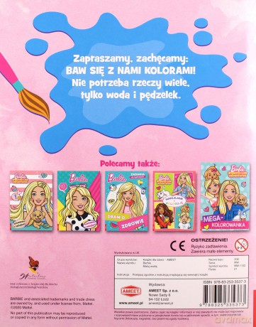 Barbie. Maluj wodą [KSIĄŻKA]