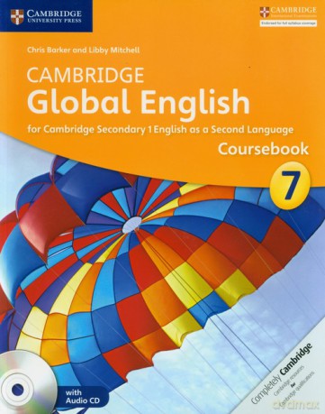 Cambridge Global English 7 Coursebook - Chris Barker, Libby Mitchell [KSIĄŻKA]