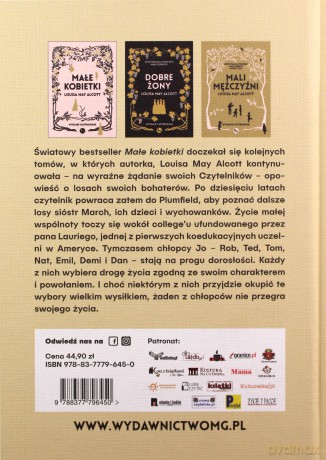 Chłopcy Jo - Louisa May Alcott [KSIĄŻKA]