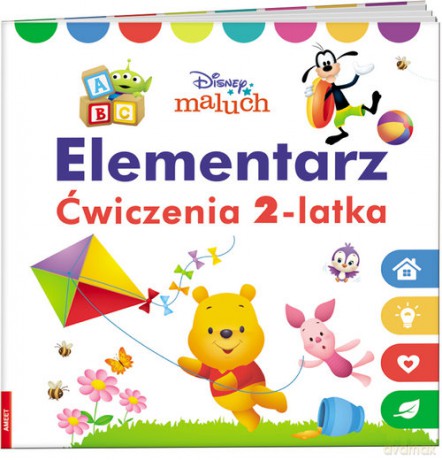 Disney Maluch. Elementarz. Ćwiczenia 2-latka [KSIĄŻKA]