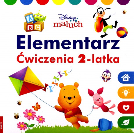 Disney Maluch. Elementarz. Ćwiczenia 2-latka [KSIĄŻKA]