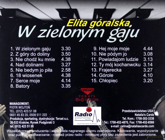 Elita: W Zielonym Gaju [CD]