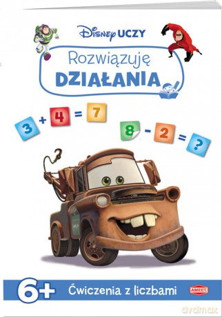 Disney Uczy Filmy Rozwiązuję działania [KSIĄŻKA]