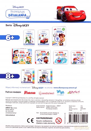 Disney Uczy Filmy Rozwiązuję działania [KSIĄŻKA]