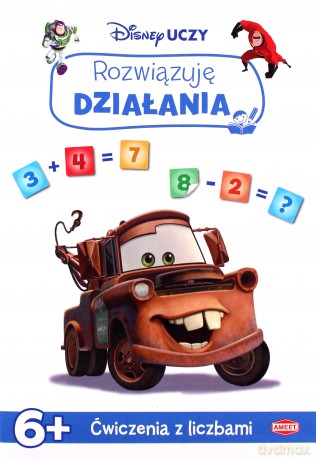 Disney Uczy Filmy Rozwiązuję działania [KSIĄŻKA]