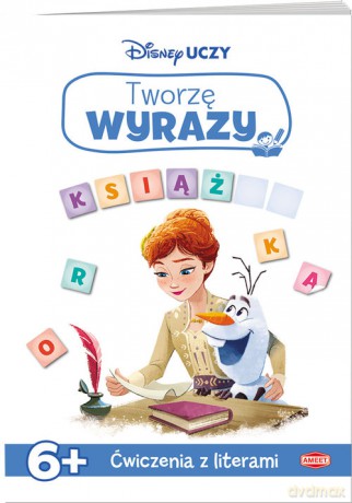 Disney Uczy Kraina lodu 2 Tworzę wyrazy [KSIĄŻKA]